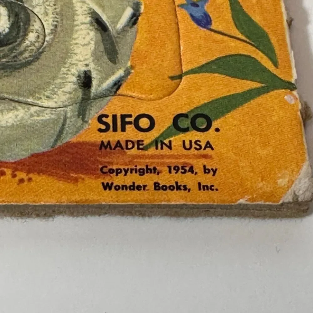 Vintage Wooden Picture Tray Puzzles Sifo Co Lot of 4 1954